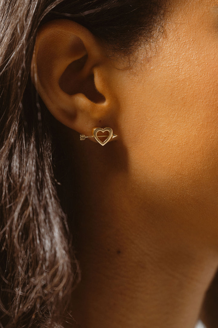 Cupid Earrings - 18kt Gold